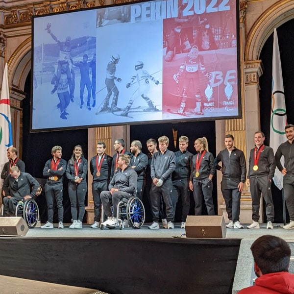 Marie Lemière pour Arc-en-Sed accueille les athlètes paralympiques à Paris